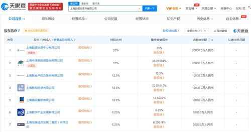 上海數(shù)據(jù)交易所完成工商注冊(cè) 注冊(cè)資本8億